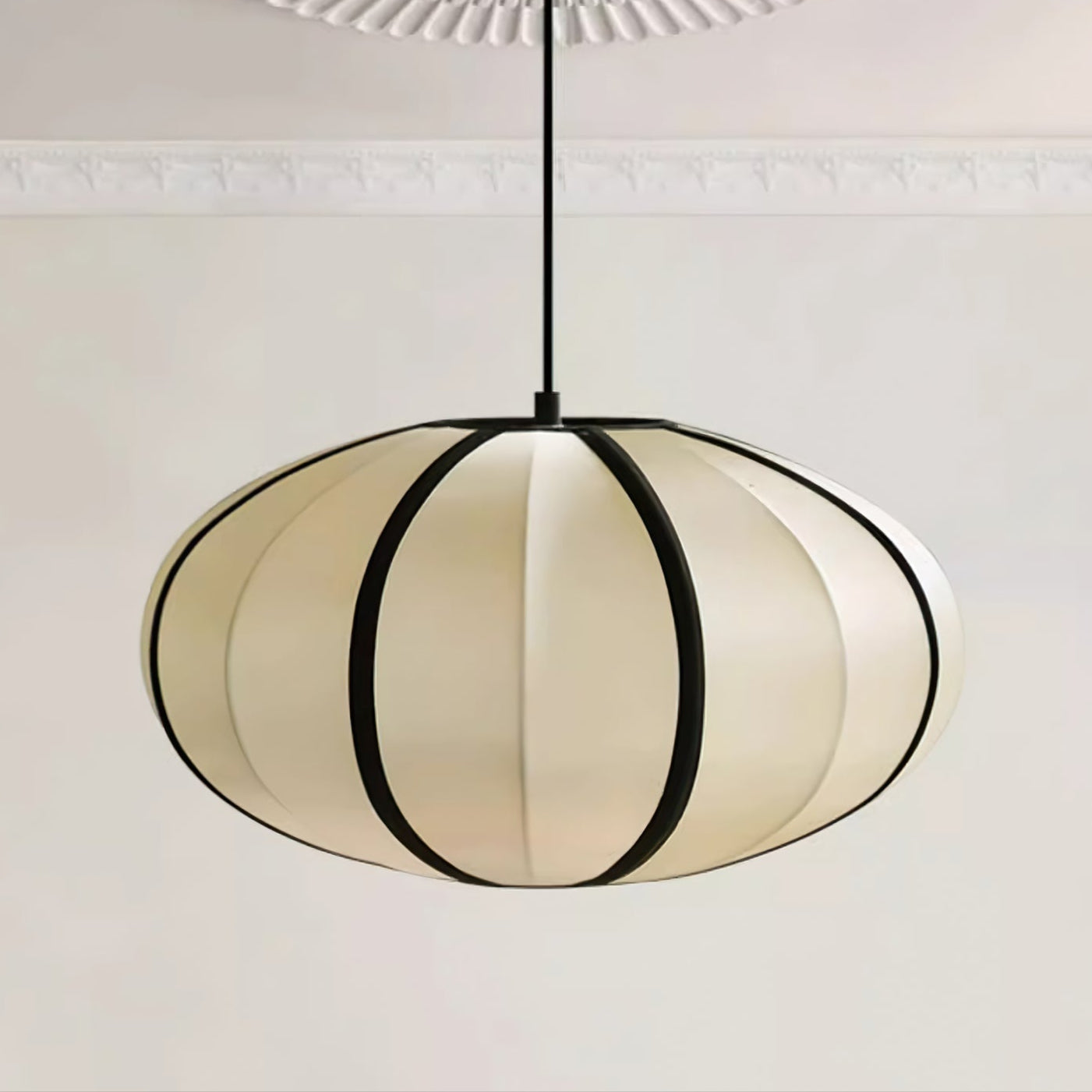 Daphne Modern Fabric Pendant Lamp-Neutral Decor