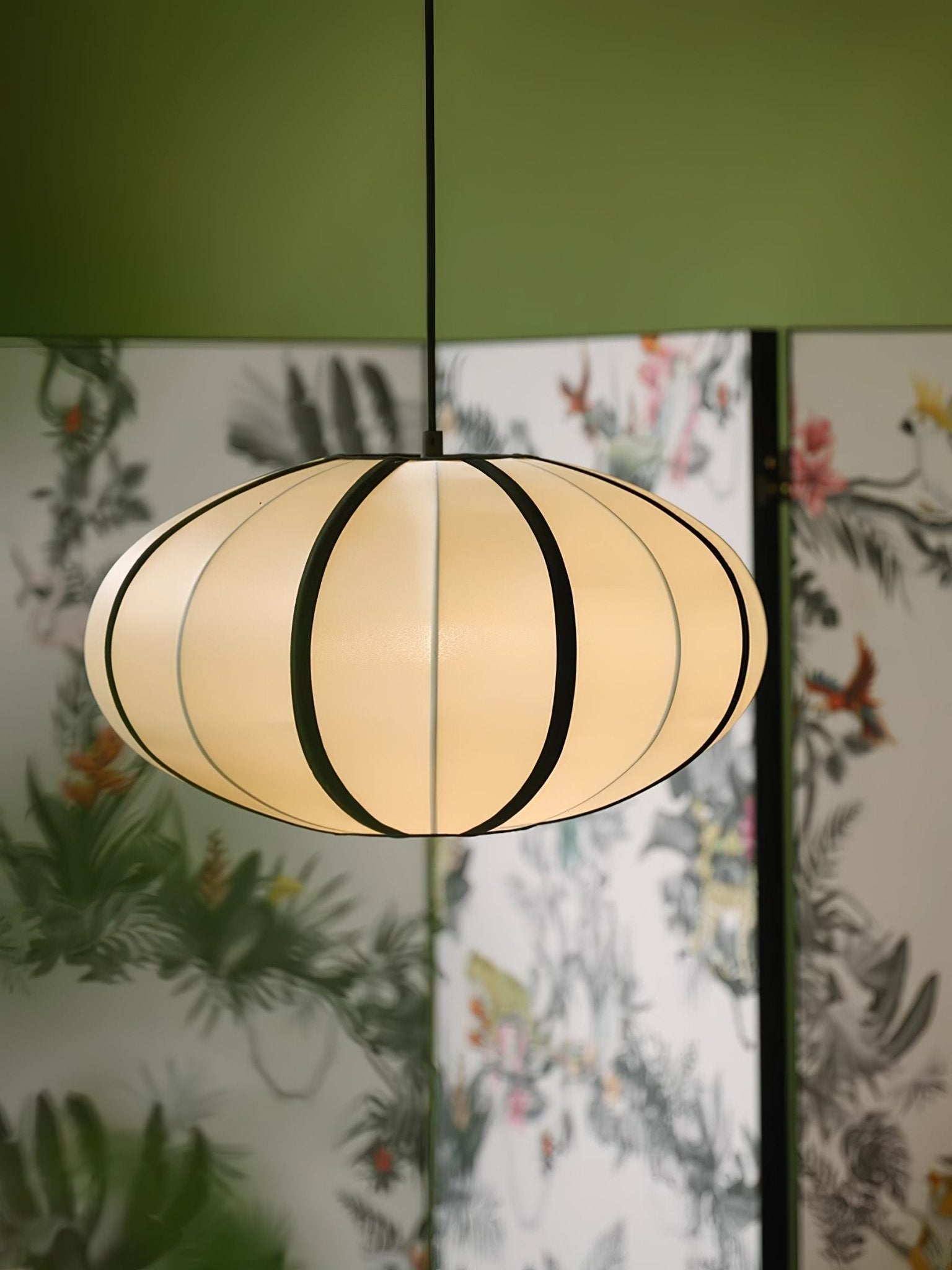 Daphne Modern Fabric Pendant Lamp-Neutral Decor