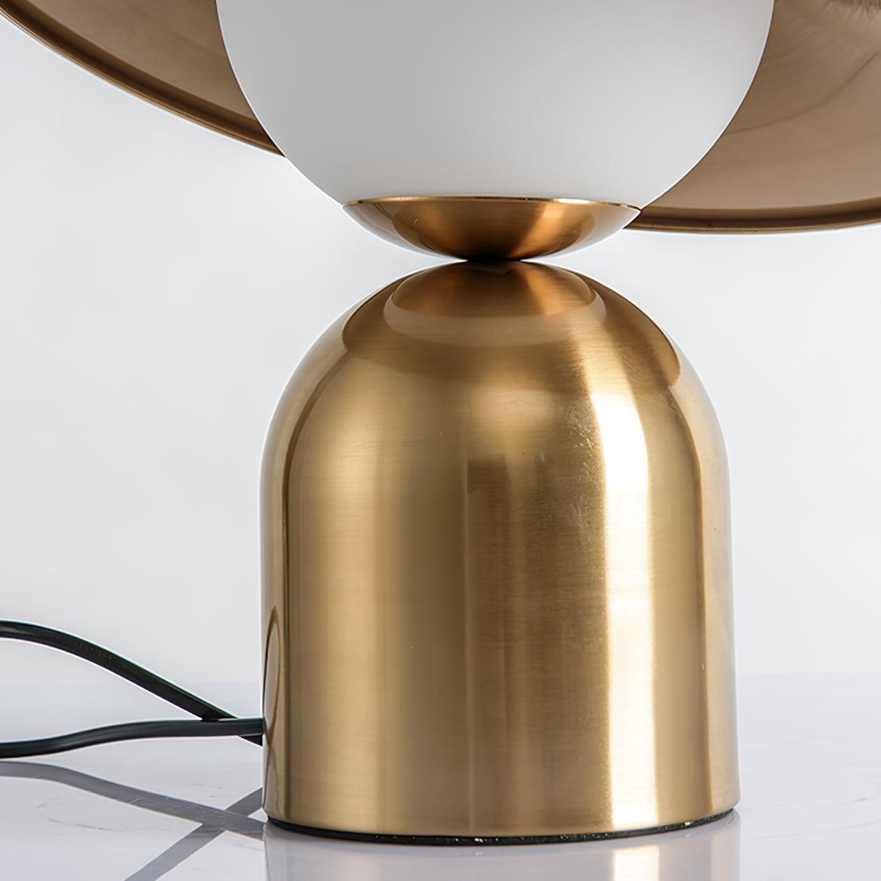 Italon Luxe Brass Desk Lamp-Neutral Decor