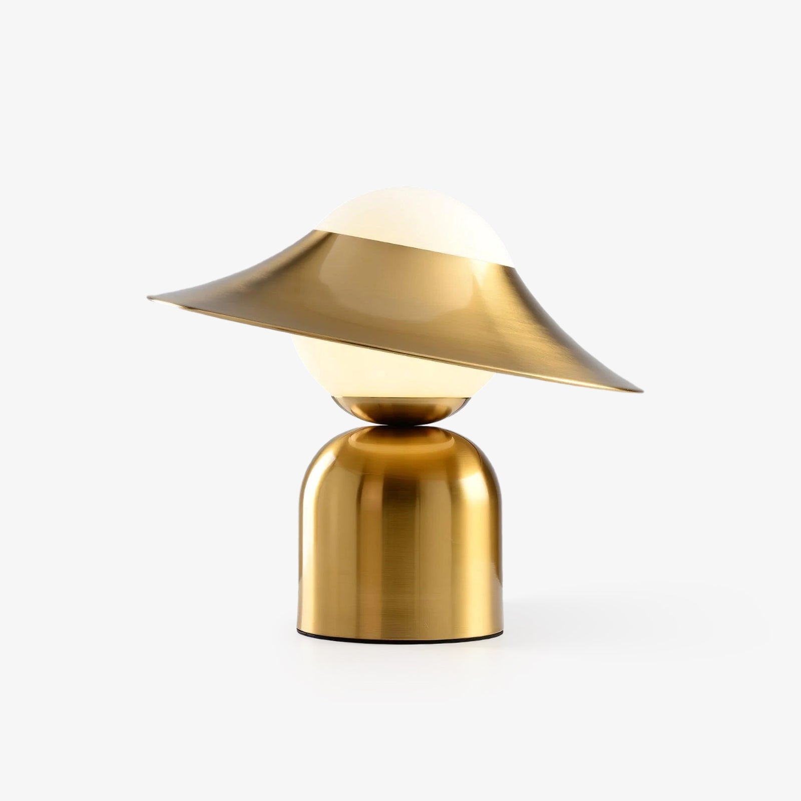 Italon Luxe Brass Desk Lamp-Neutral Decor