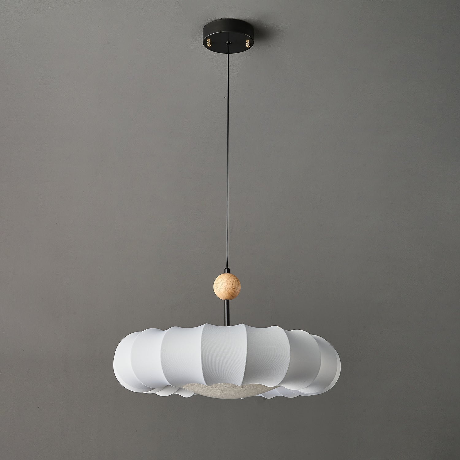 Vero Minimalist Wood Pendant Light-Neutral Decor