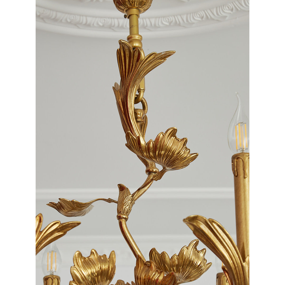 Another close-up highlighting the craftsmanship of the brass components.