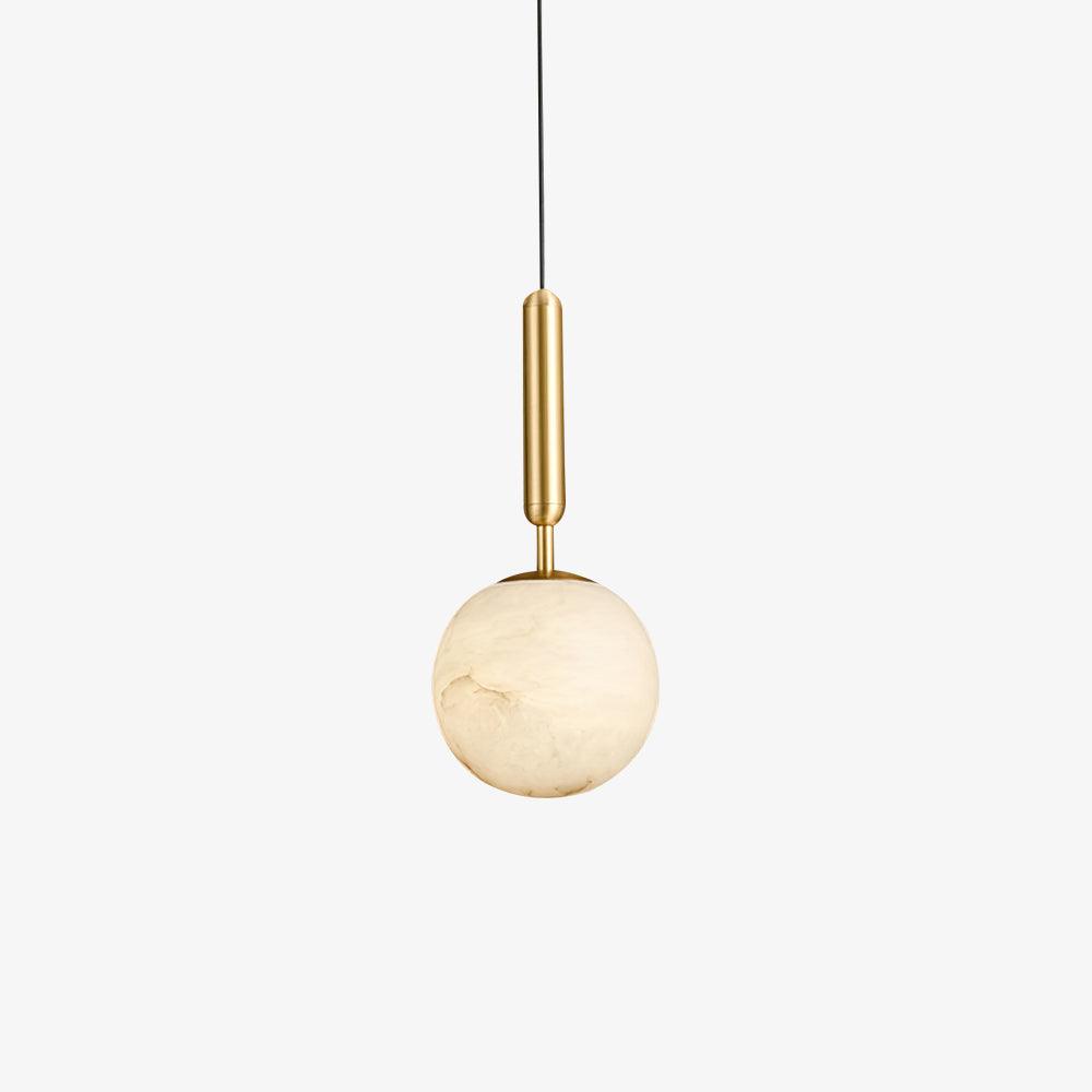 Tomino Alabaster Pendant Light-Neutral Decor