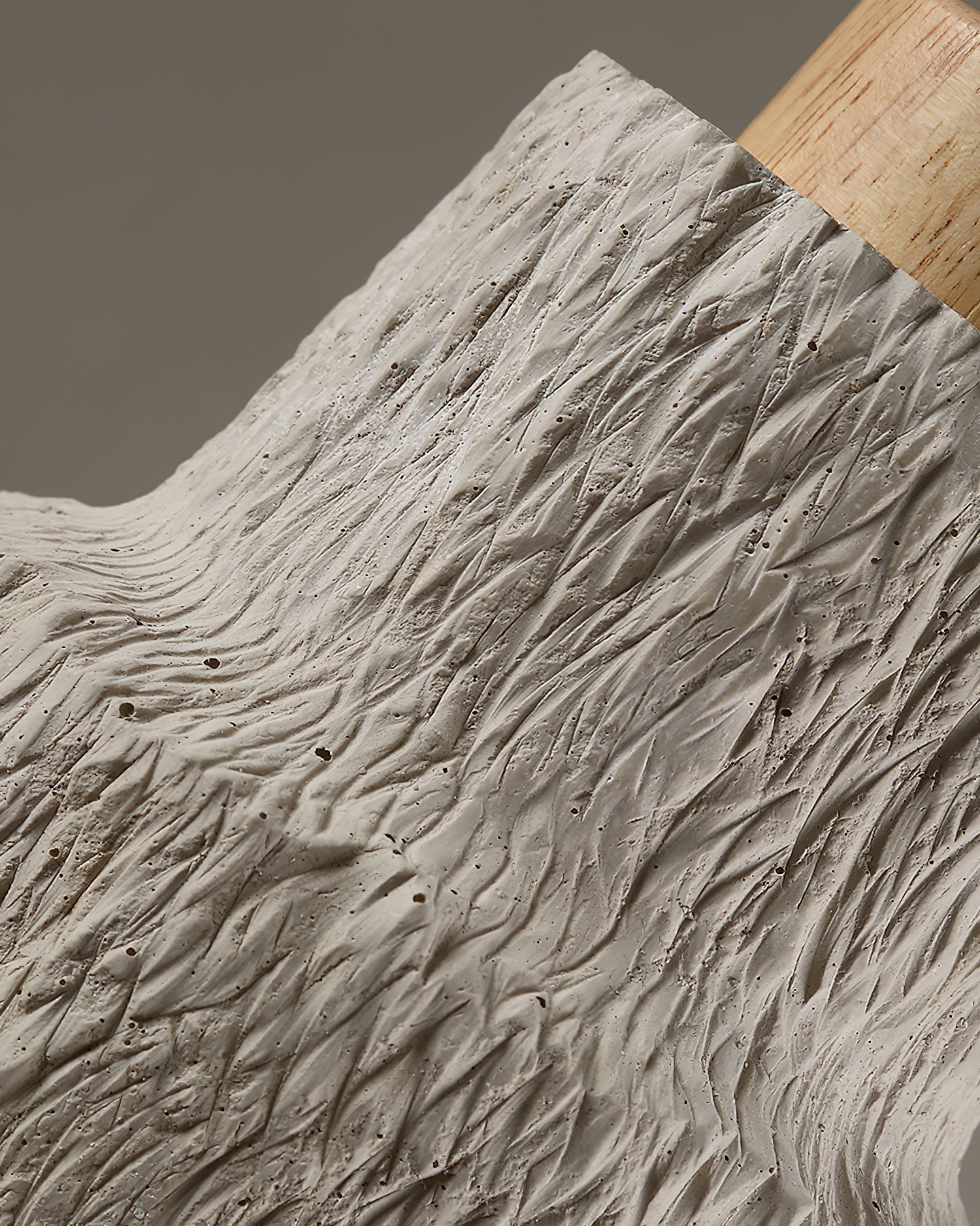 Esilara Tiered Travertine Pendant Light-Neutral Decor
