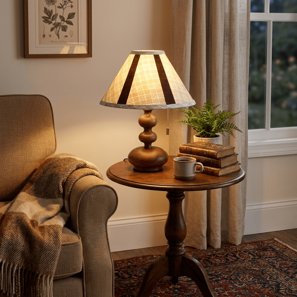 Boule Table Lamp-Neutral Decor