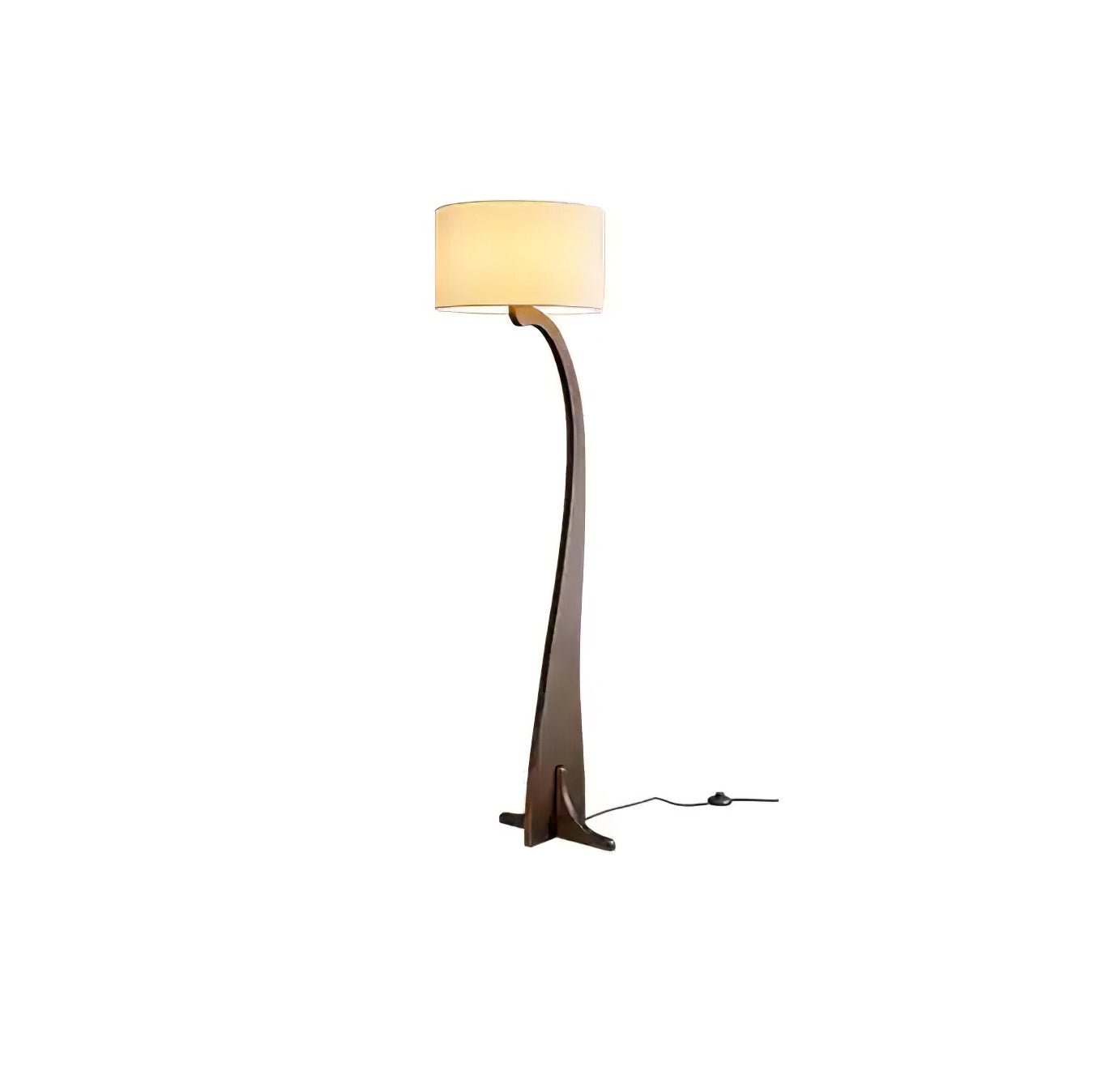 Eira Nordic Arc Floor Lamp-Neutral Decor