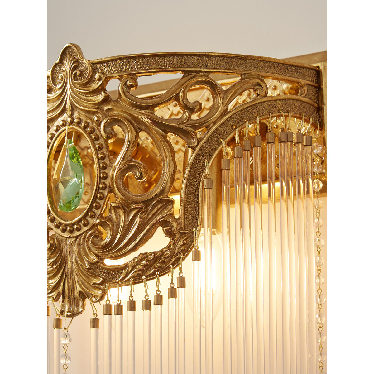 Product displayed in a luxurious entryway.