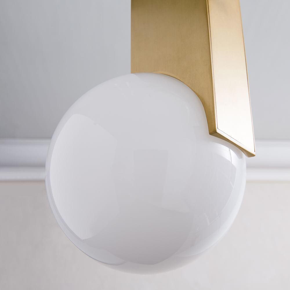 Reveny Elegant Glass Pendant Lamp-Neutral Decor
