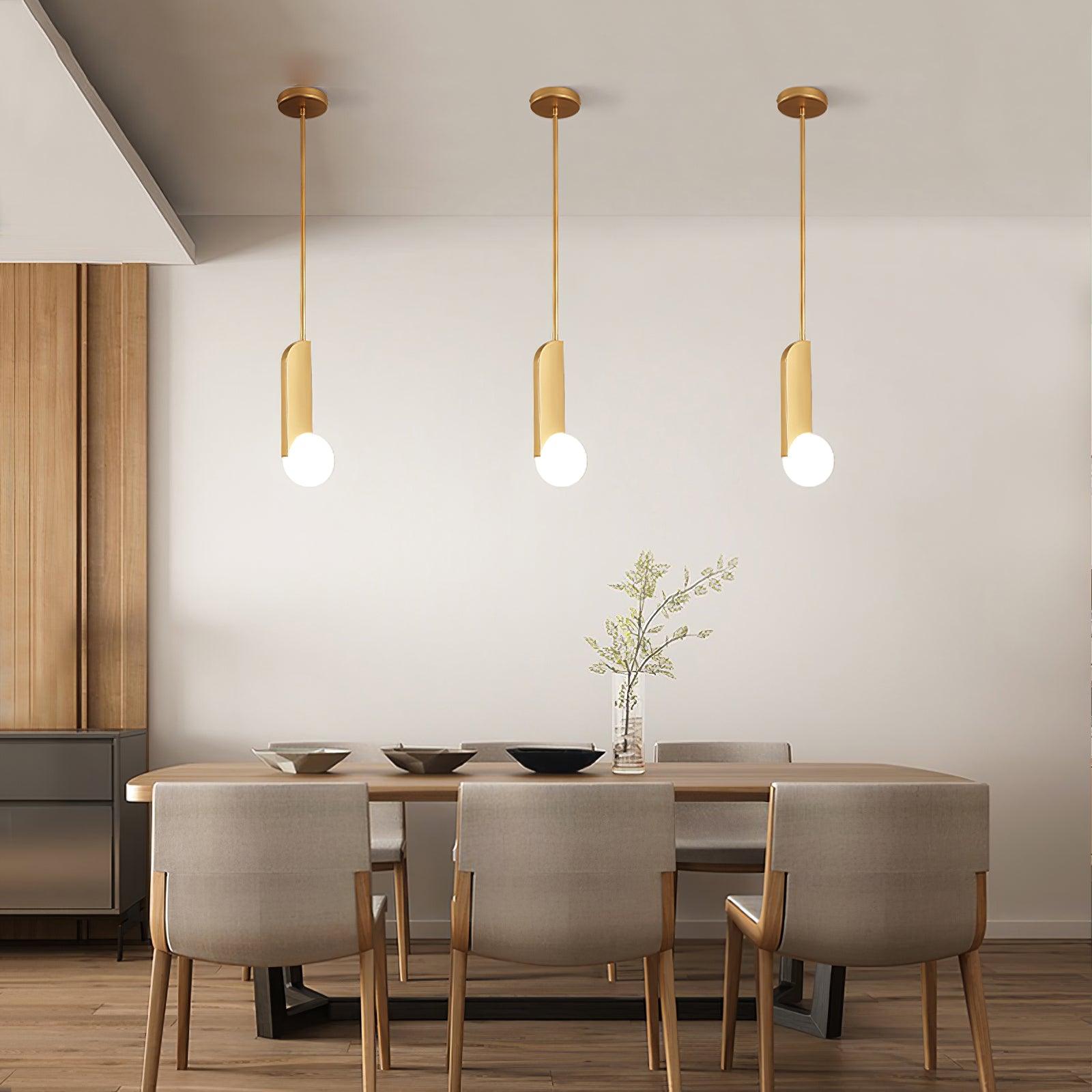 Reveny Elegant Glass Pendant Lamp-Neutral Decor