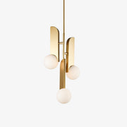 Reveny Elegant Glass Pendant Lamp-Neutral Decor