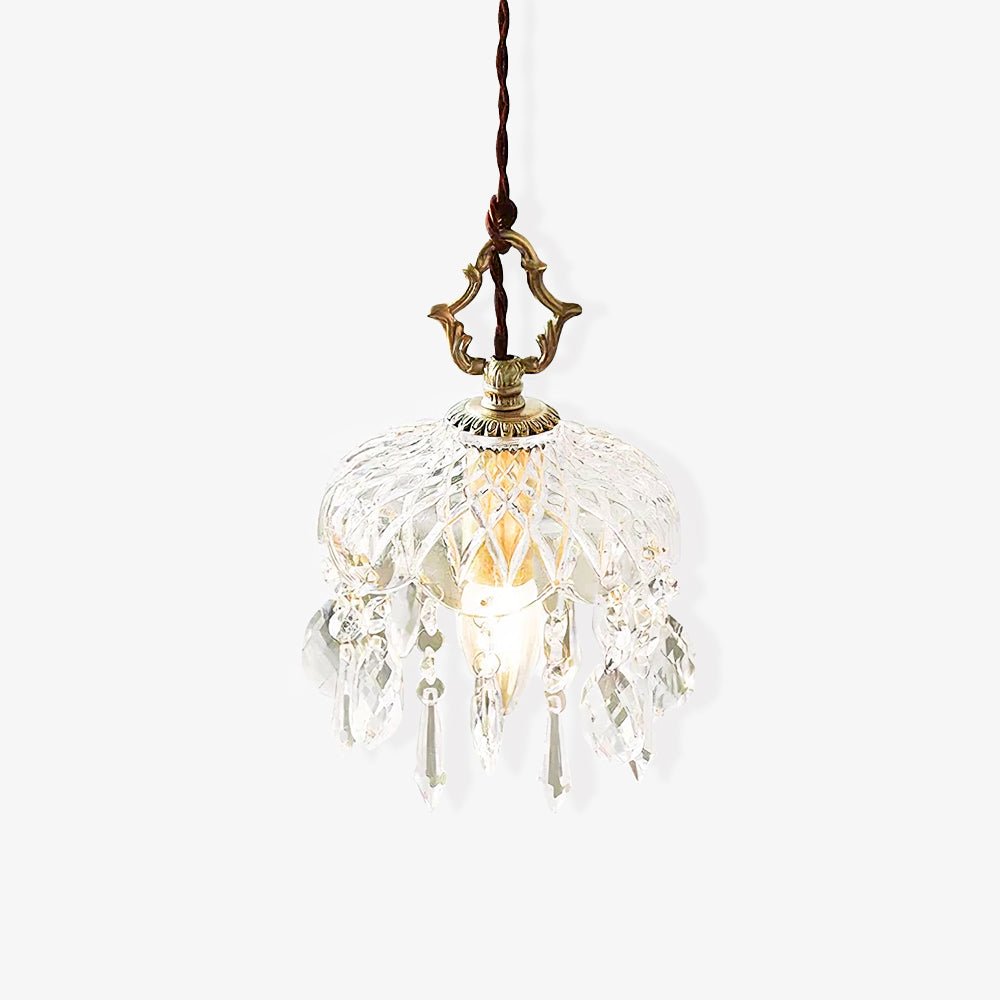 Moka Crystal Vintage Pendant Lamp-Neutral Decor