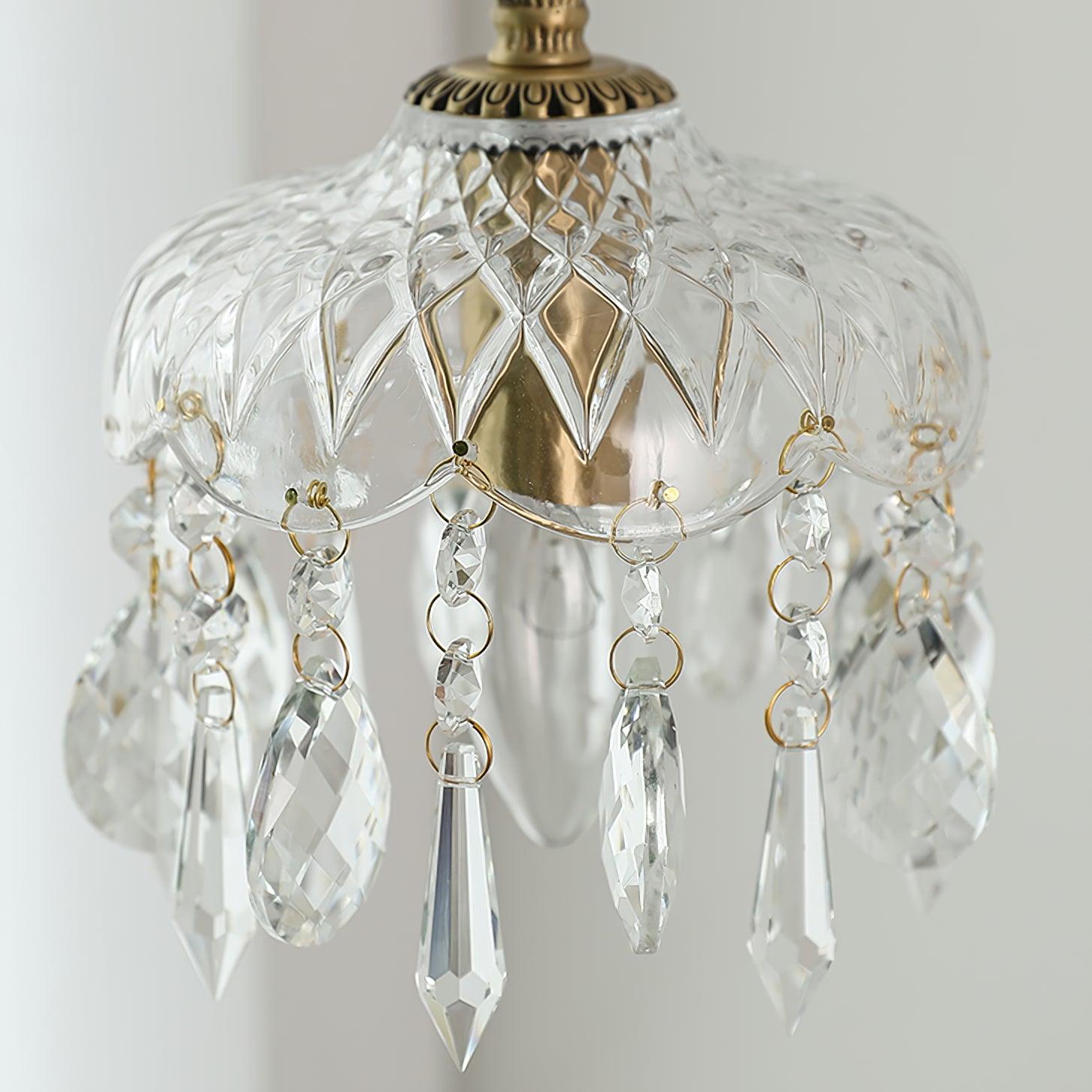 Moka Crystal Vintage Pendant Lamp-Neutral Decor