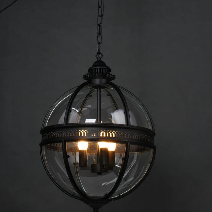 Edward Retro Pendant Light Glass