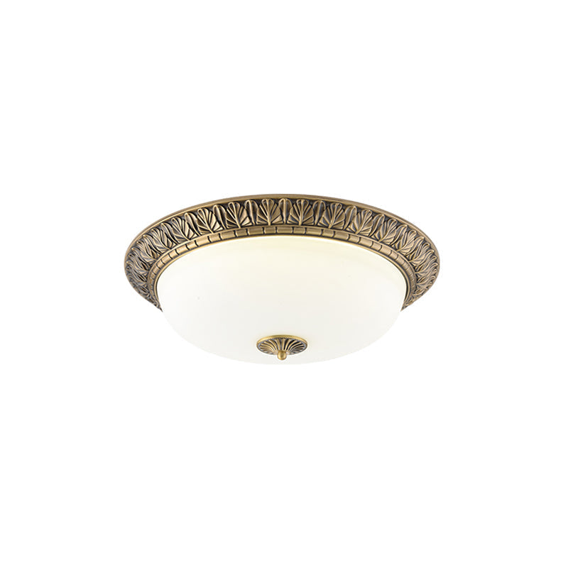 The white model of the Brahm lamp in a minimalist interior.