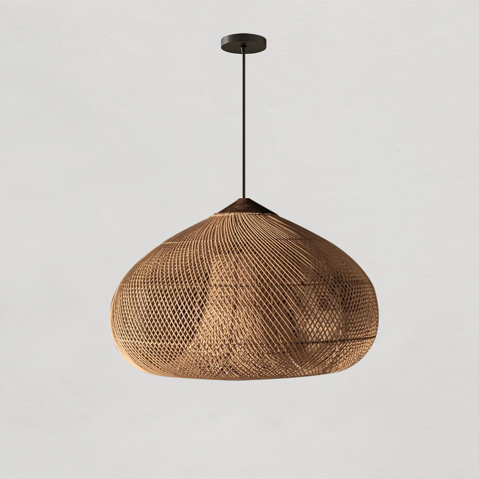 Evelyn Braided Rattan Livingroom Pendant Lamp