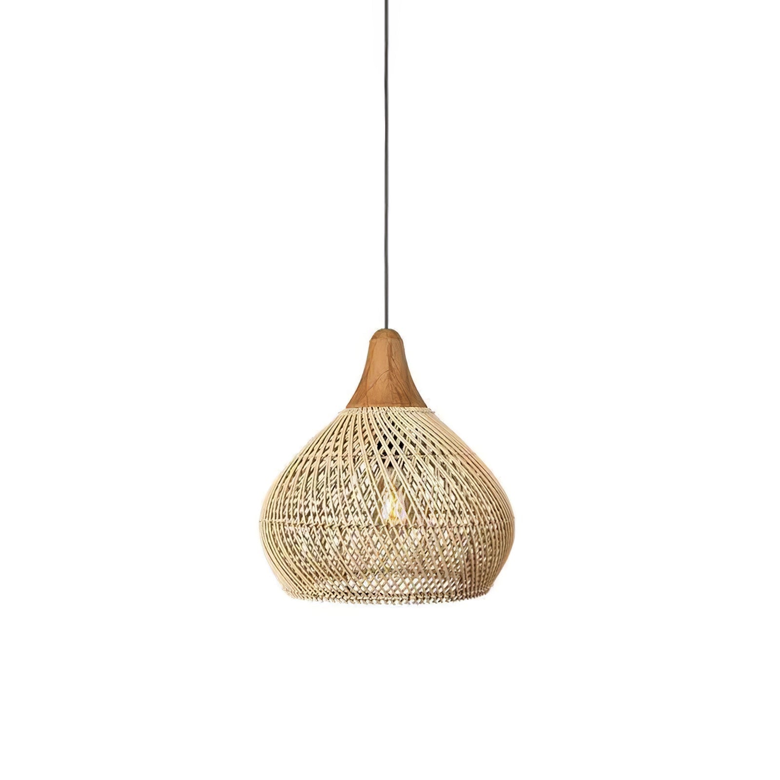 Evelyn Braided Rattan Livingroom Pendant Lamp