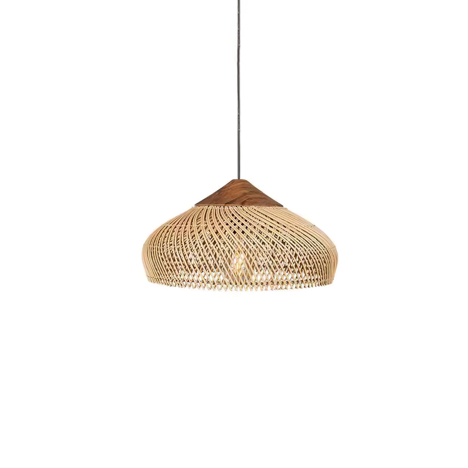 Evelyn Braided Rattan Livingroom Pendant Lamp