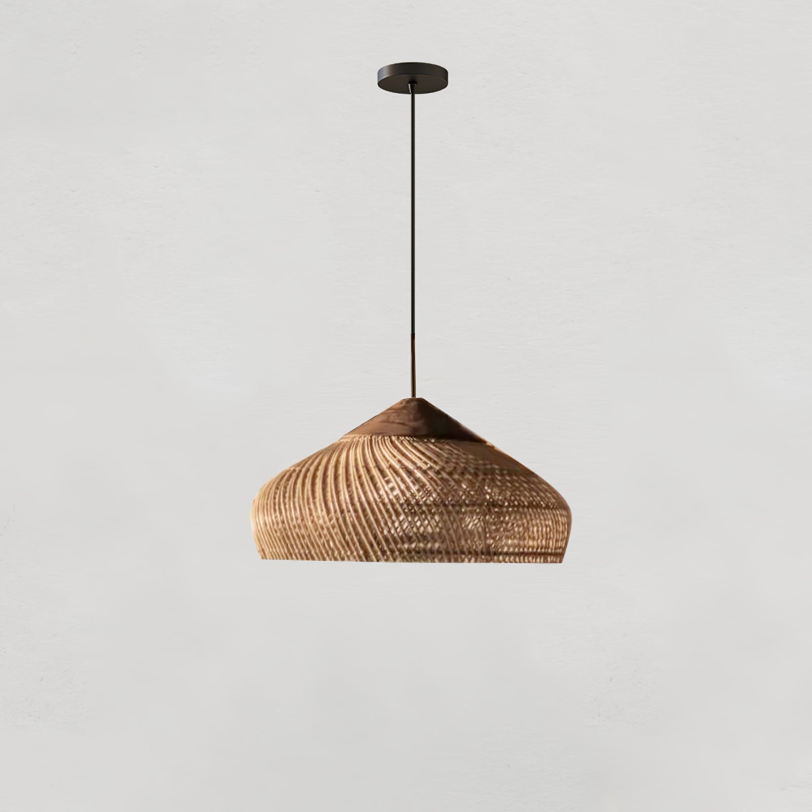 Evelyn Braided Rattan Livingroom Pendant Lamp