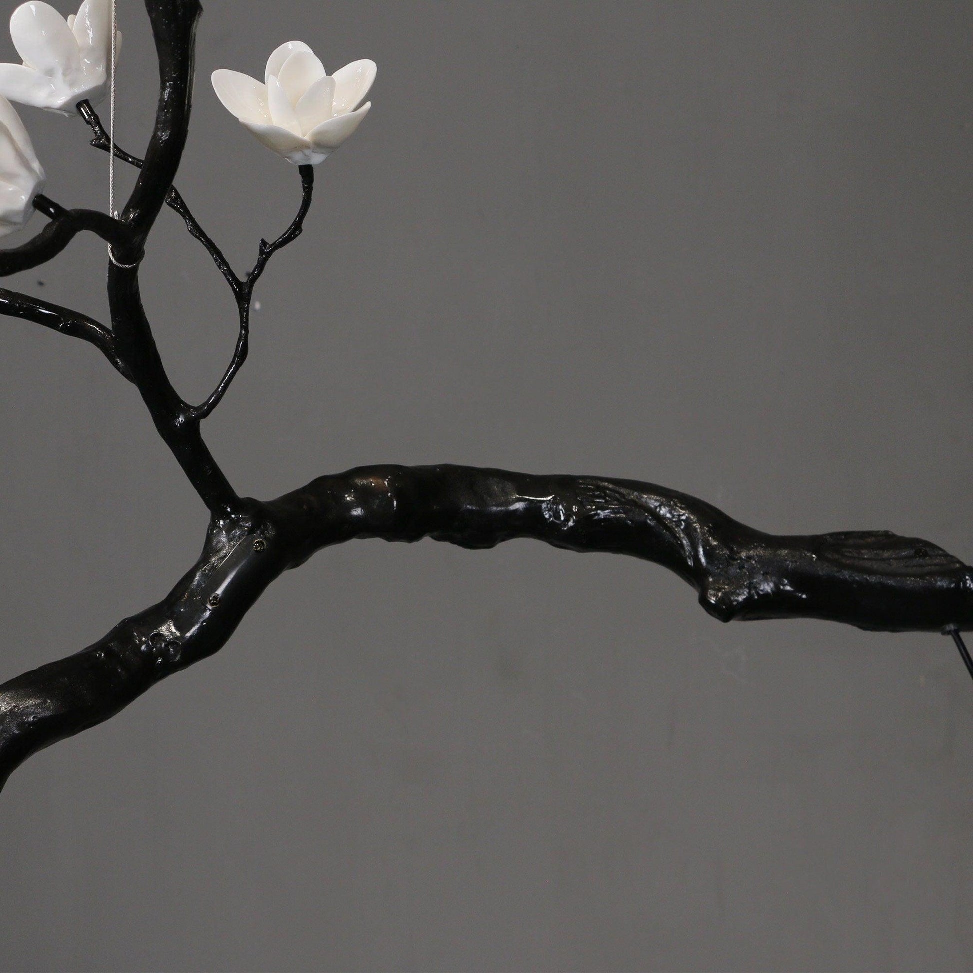 Hilten Chandelier Branch Floral Organic-Neutral Decor