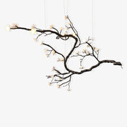 Hilten Chandelier Branch Floral Organic-Neutral Decor