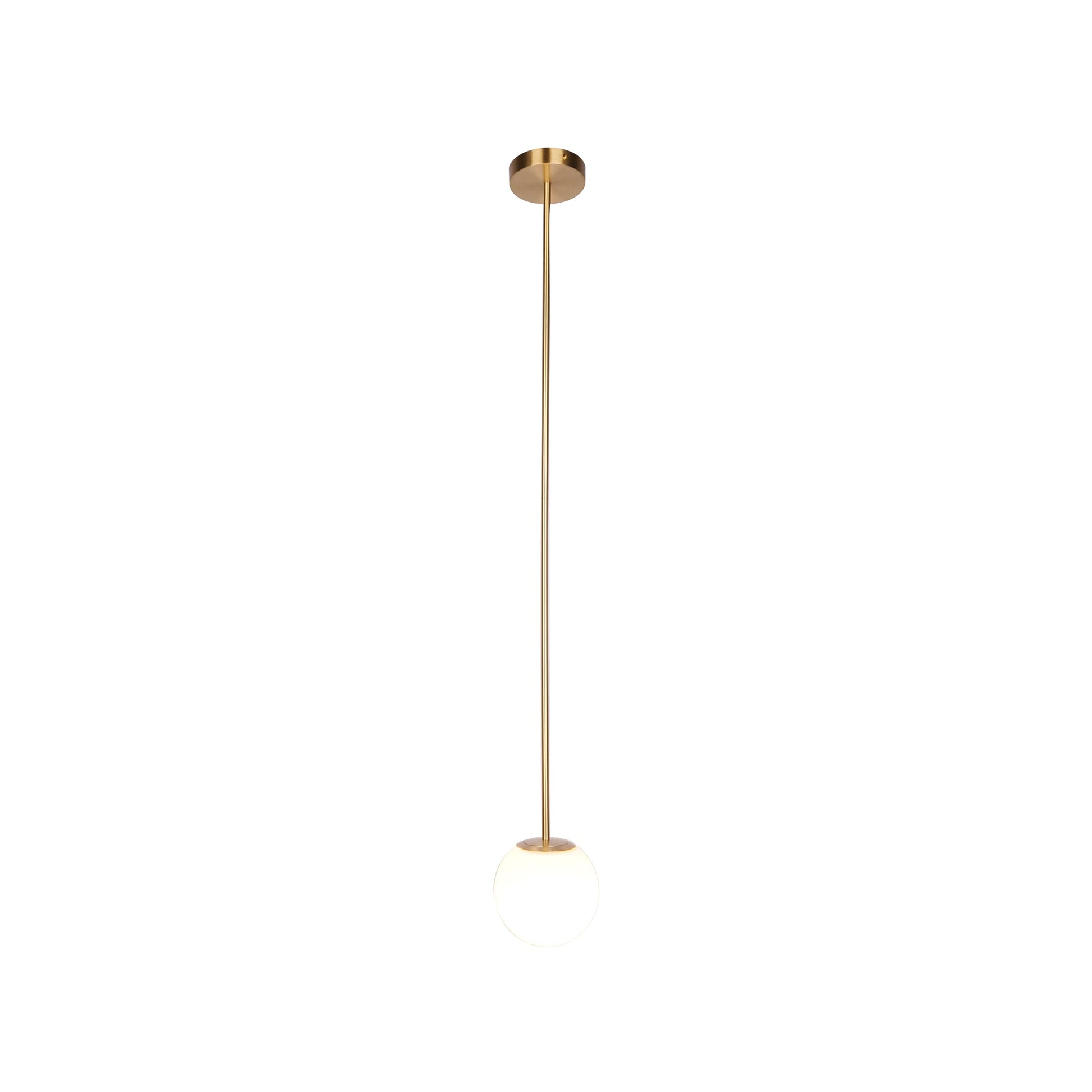 Lustra Pendant Lamp Brass Architectural Collection-Neutral Decor