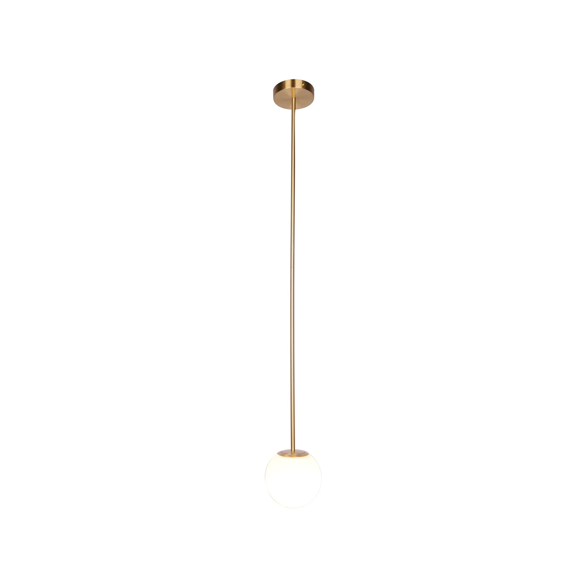 Lustra Pendant Lamp Brass Architectural Collection-Neutral Decor