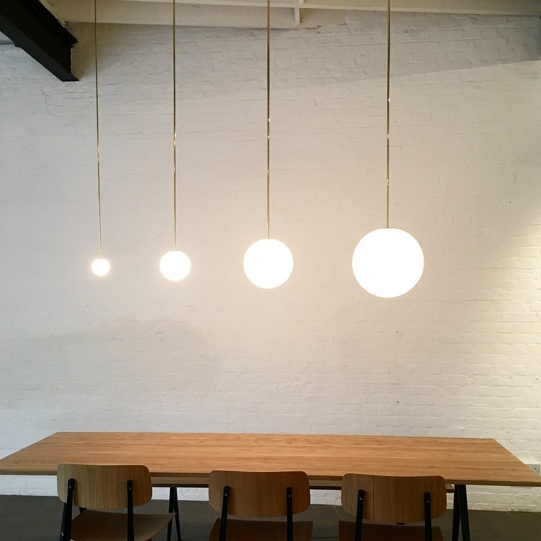 Lustra Pendant Lamp Brass Architectural Collection-Neutral Decor