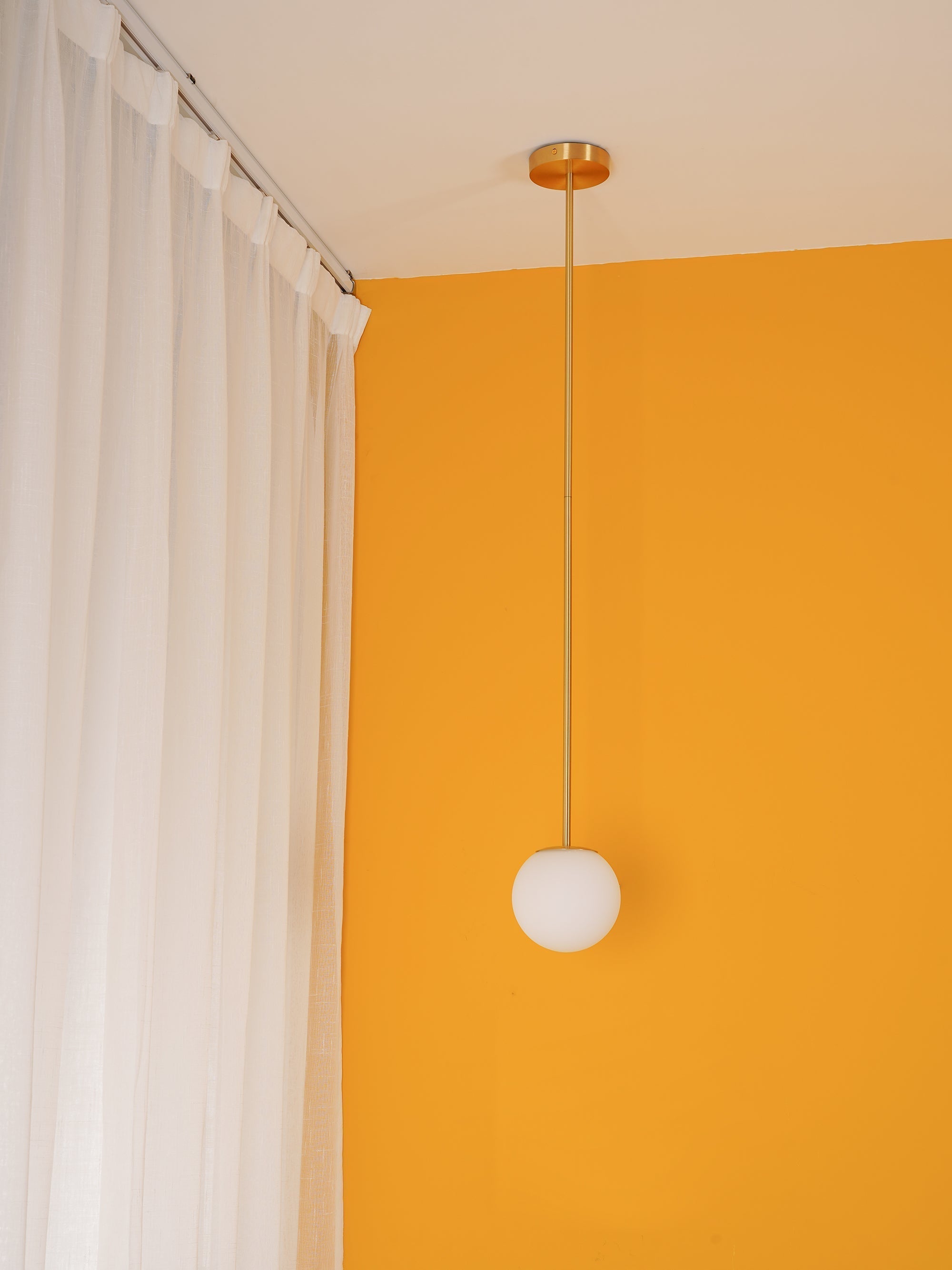 Lustra Pendant Lamp Brass Architectural Collection-Neutral Decor