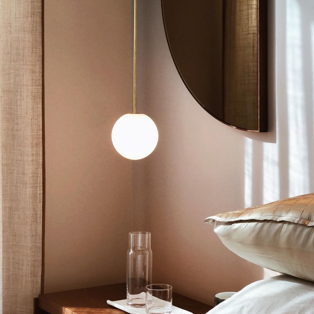 Lustra Pendant Lamp Brass Architectural Collection-Neutral Decor