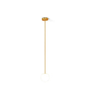Brass Architectural Pendant Light