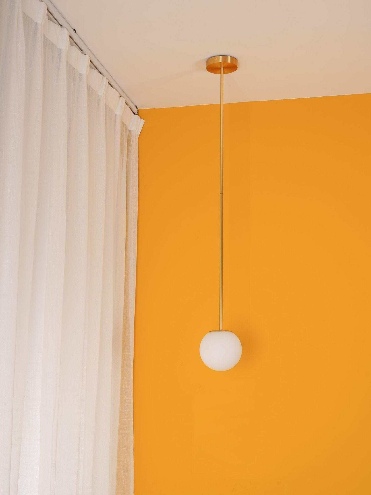 Lustra Pendant Lamp Brass Architectural Collection-Neutral Decor