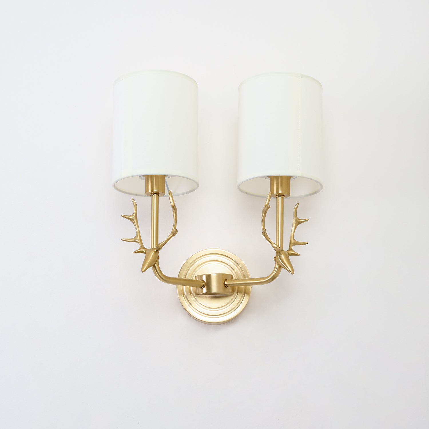 Ralem Elegance Deer Head Brass Wall Light-Neutral Decor