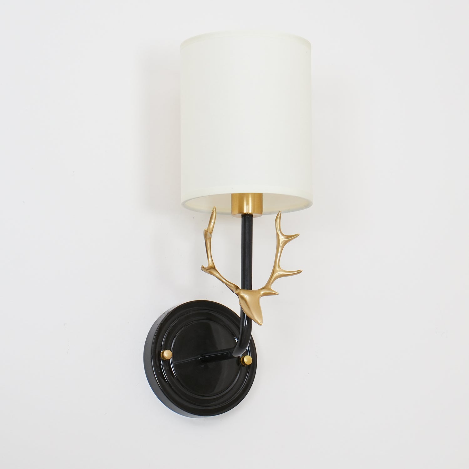 Ralem Elegance Deer Head Brass Wall Light-Neutral Decor