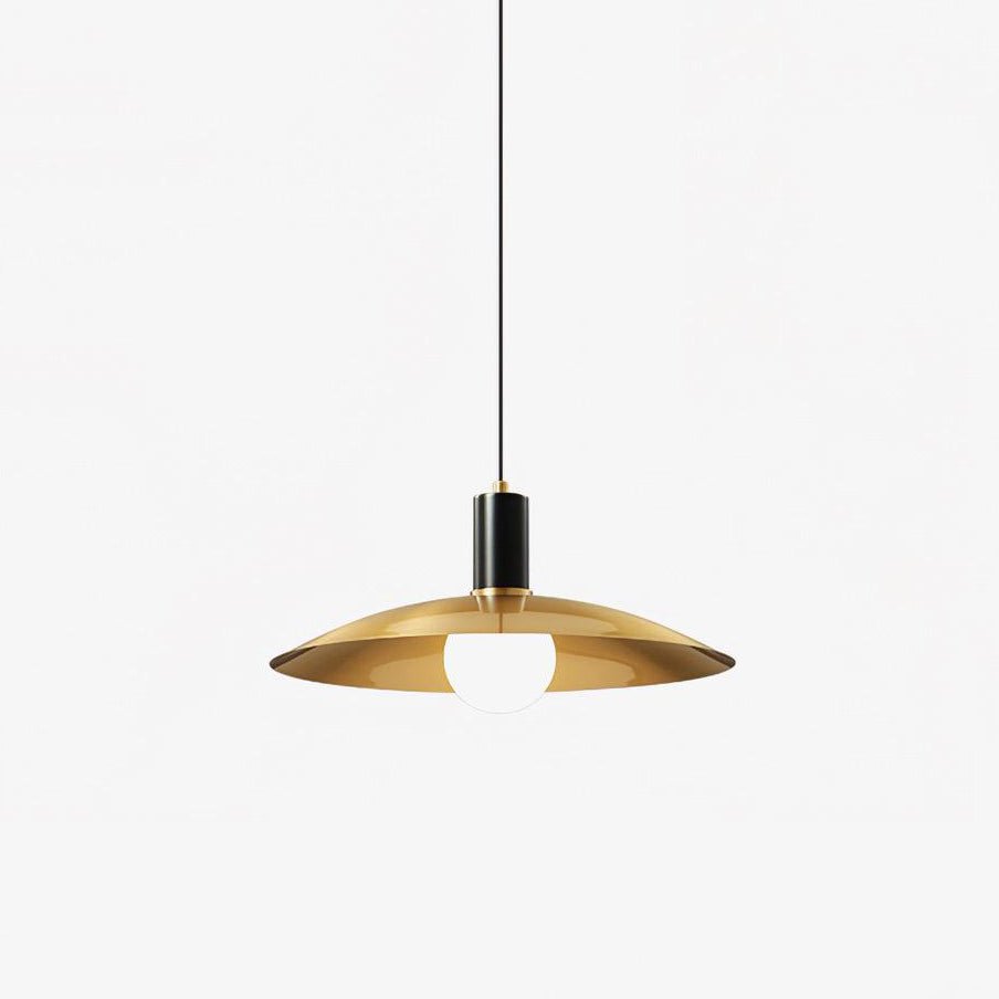 Thalora Brass & Glass Classic Pendant Lamp-Neutral Decor