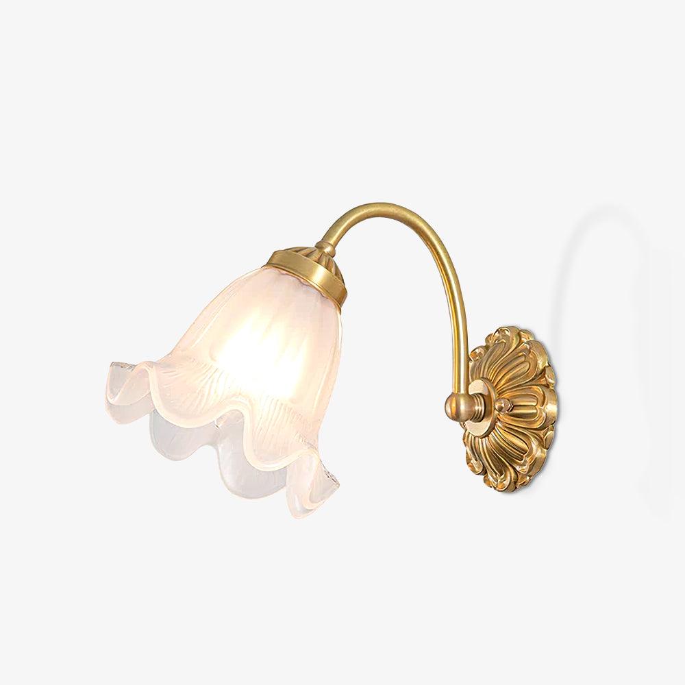 Veskin Vintage Glass Sconce-Neutral Decor