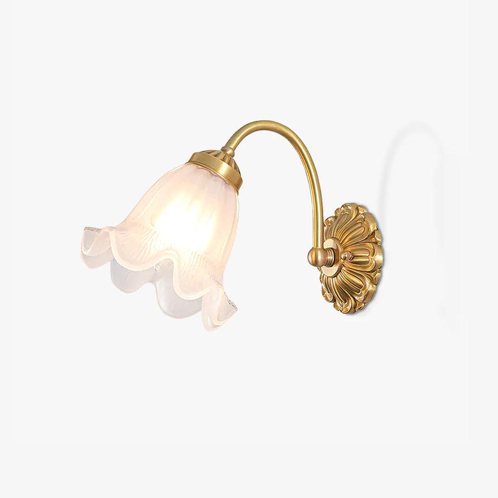 Veskin Vintage Glass Sconce-Neutral Decor