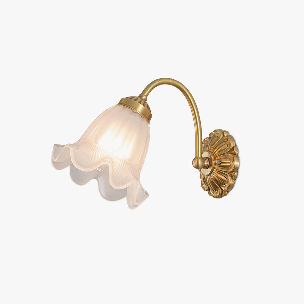 Veskin Vintage Glass Sconce-Neutral Decor