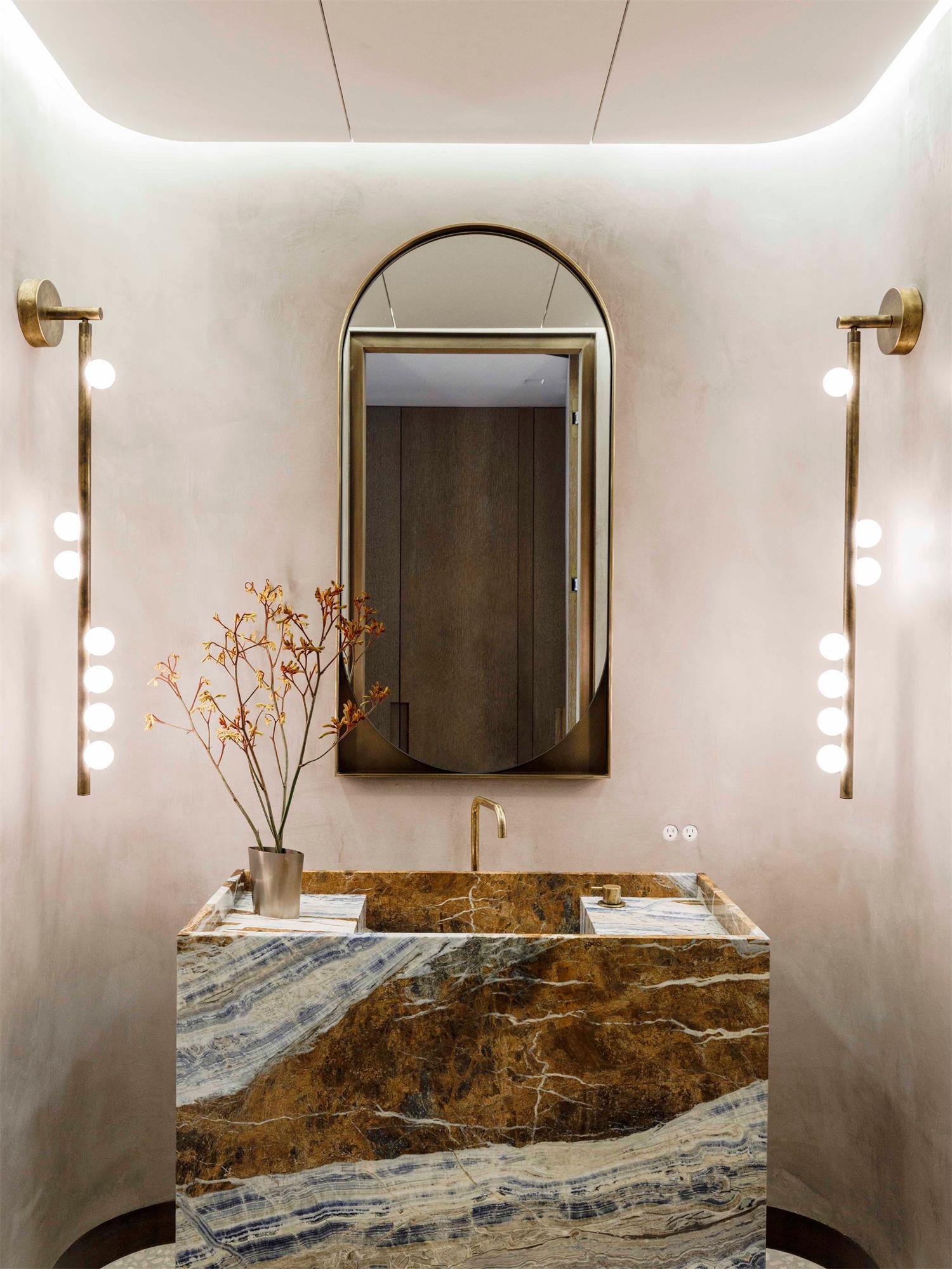 Rory Modern Minimalist Tube Brass Glass Wall Lamp-Neutral Decor