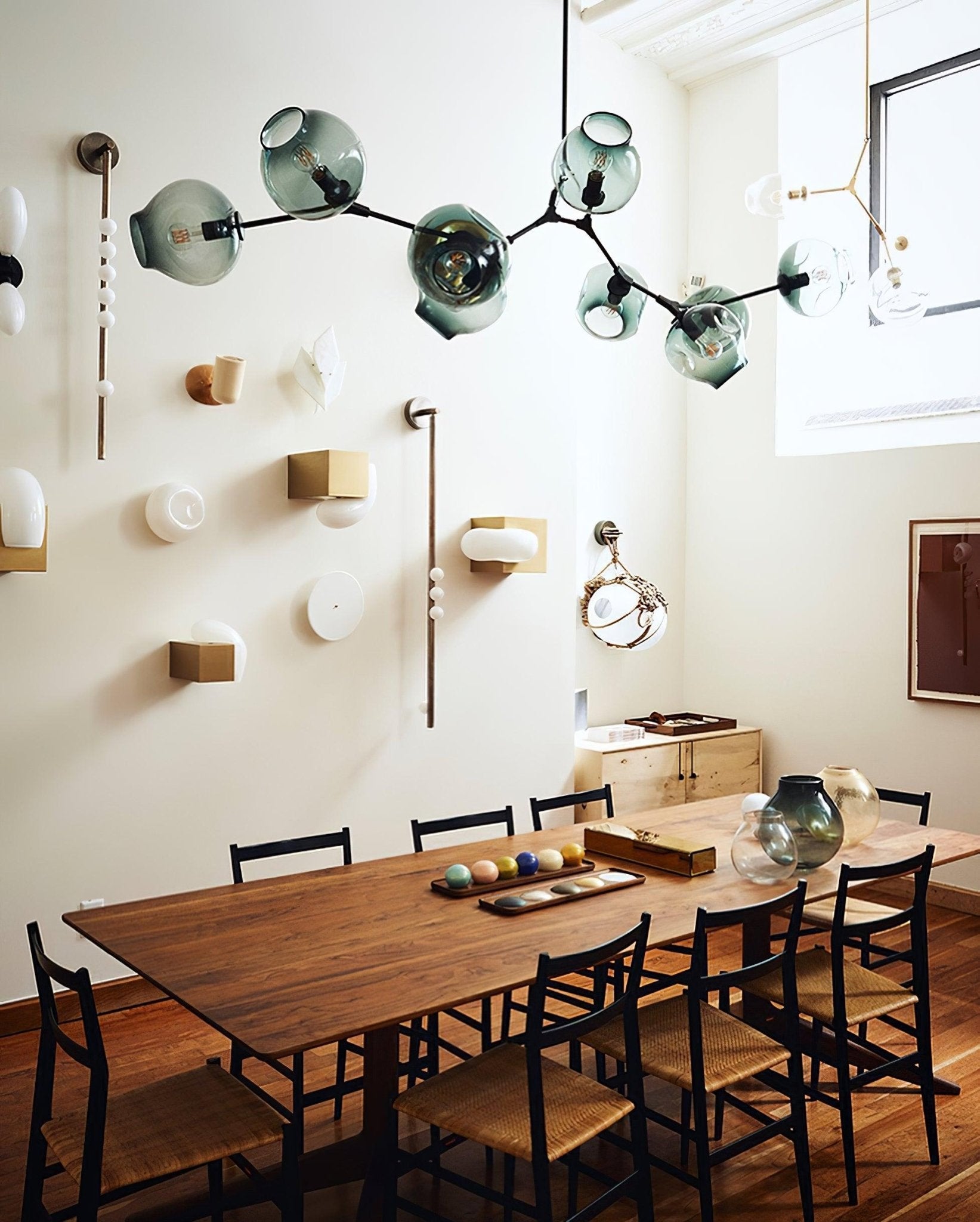 Rory Modern Minimalist Tube Brass Glass Wall Lamp-Neutral Decor