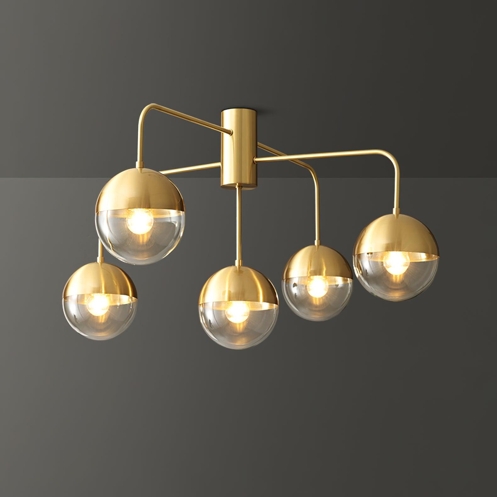 Veloz Globulars Ceiling Lamp-Neutral Decor