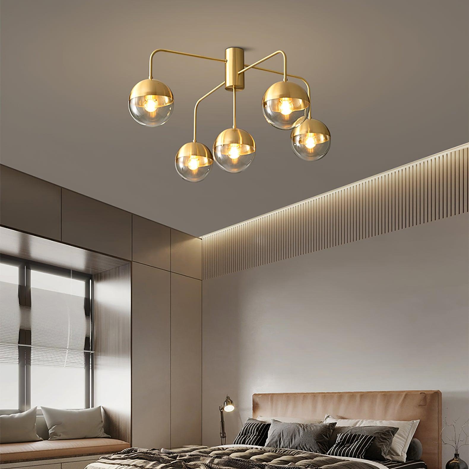 Veloz Globulars Ceiling Lamp-Neutral Decor