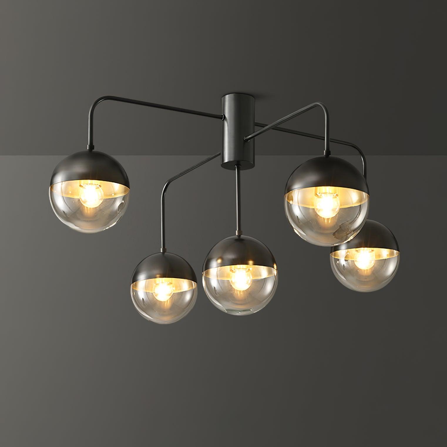 Veloz Globulars Ceiling Lamp-Neutral Decor