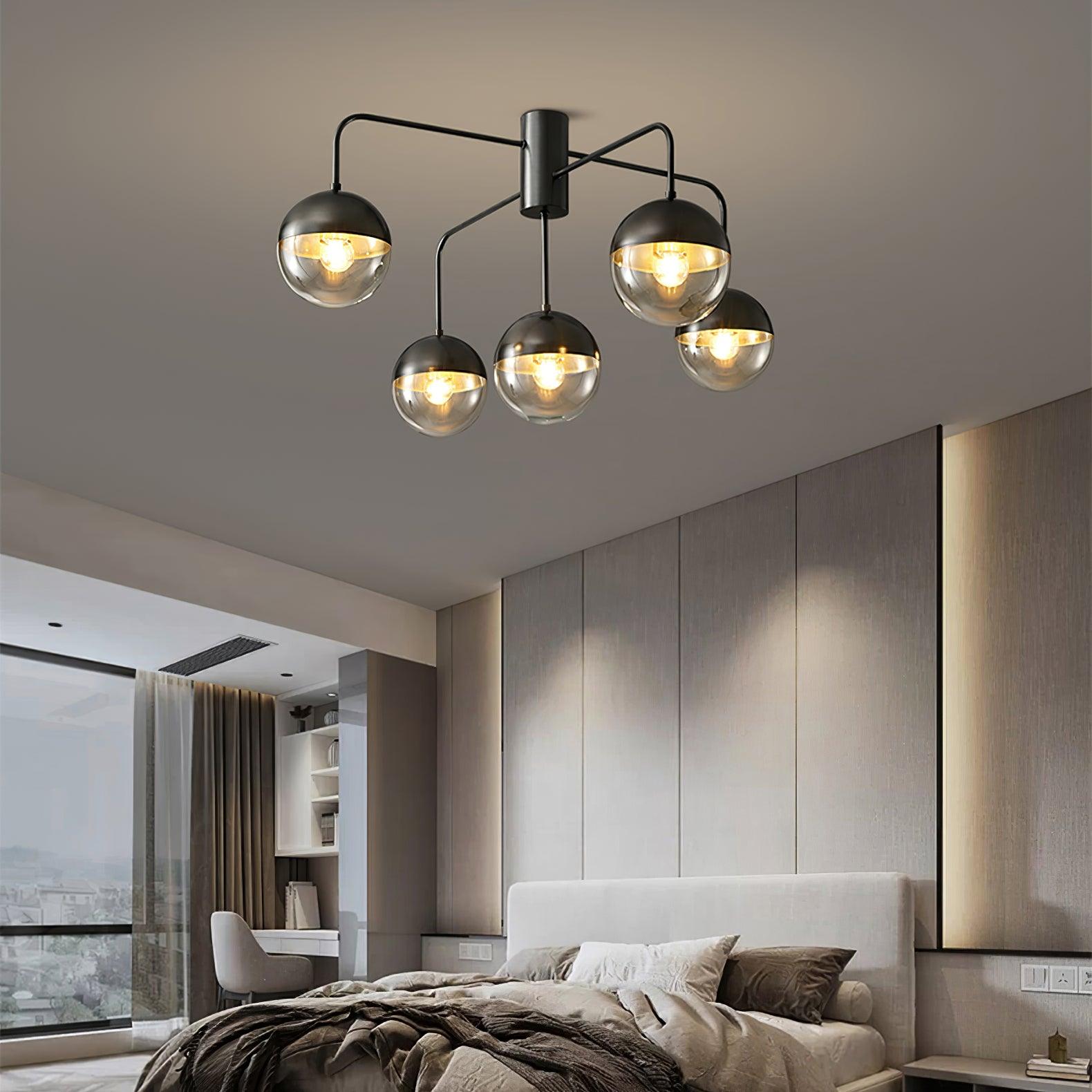 Veloz Globulars Ceiling Lamp-Neutral Decor