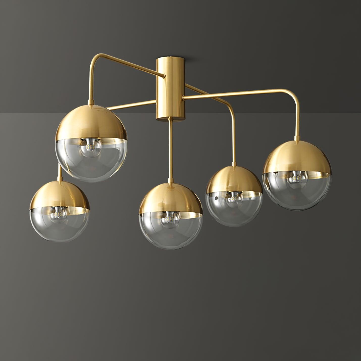Veloz Globulars Ceiling Lamp-Neutral Decor