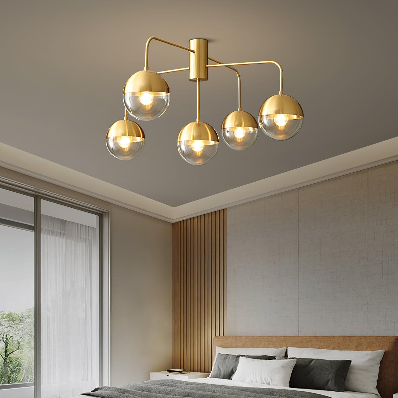 Veloz Globulars Ceiling Lamp-Neutral Decor