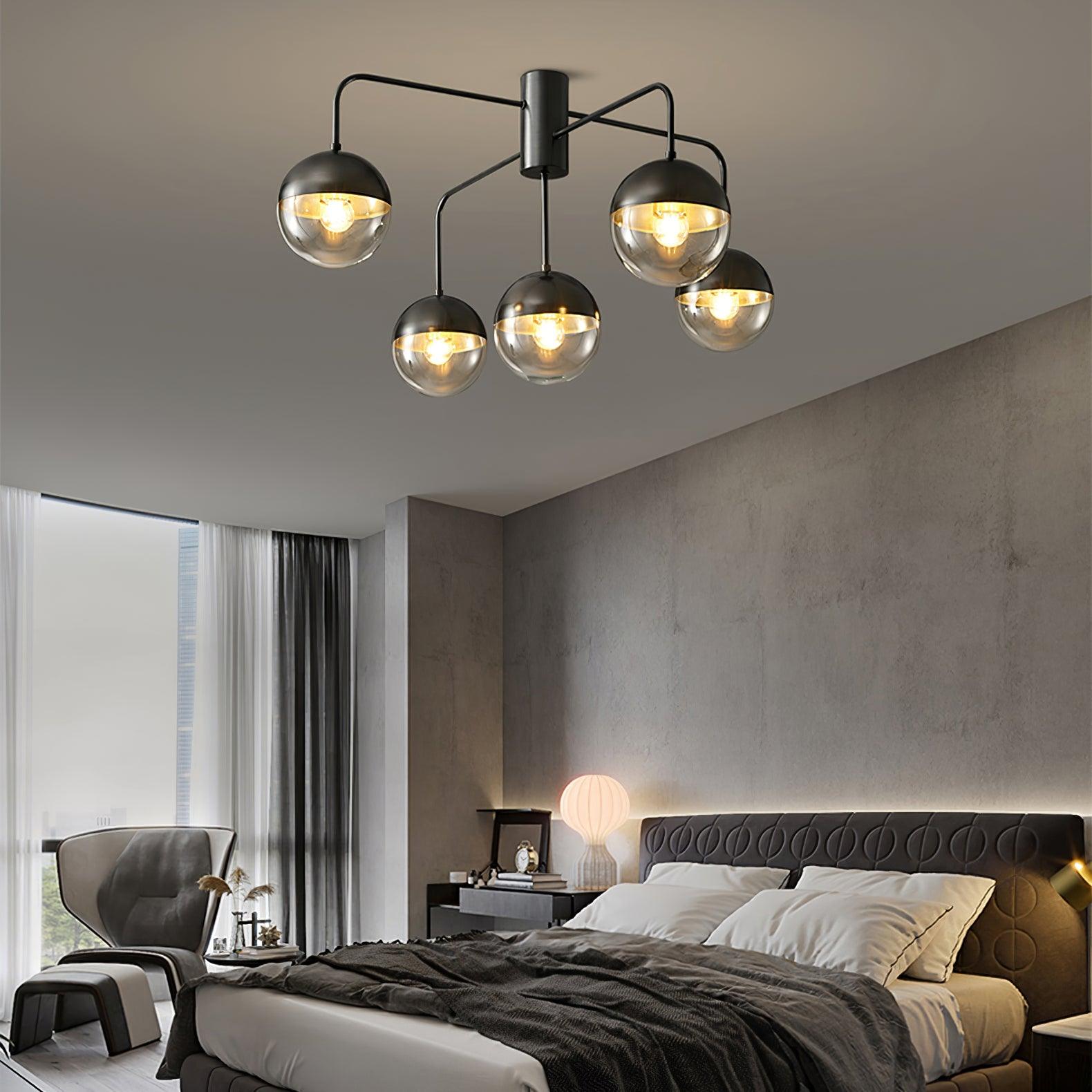 Veloz Globulars Ceiling Lamp-Neutral Decor
