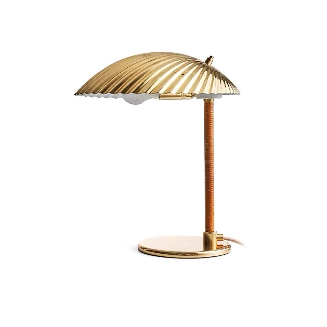 Zorare Brass Glam Table Lamp-Neutral Decor