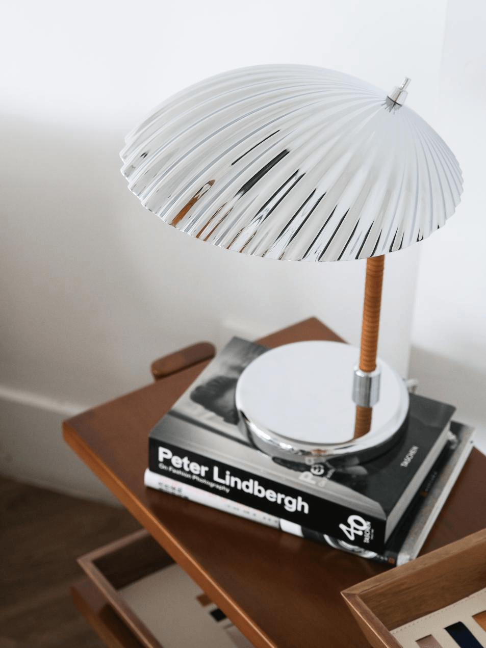 Zorare Brass Glam Table Lamp-Neutral Decor