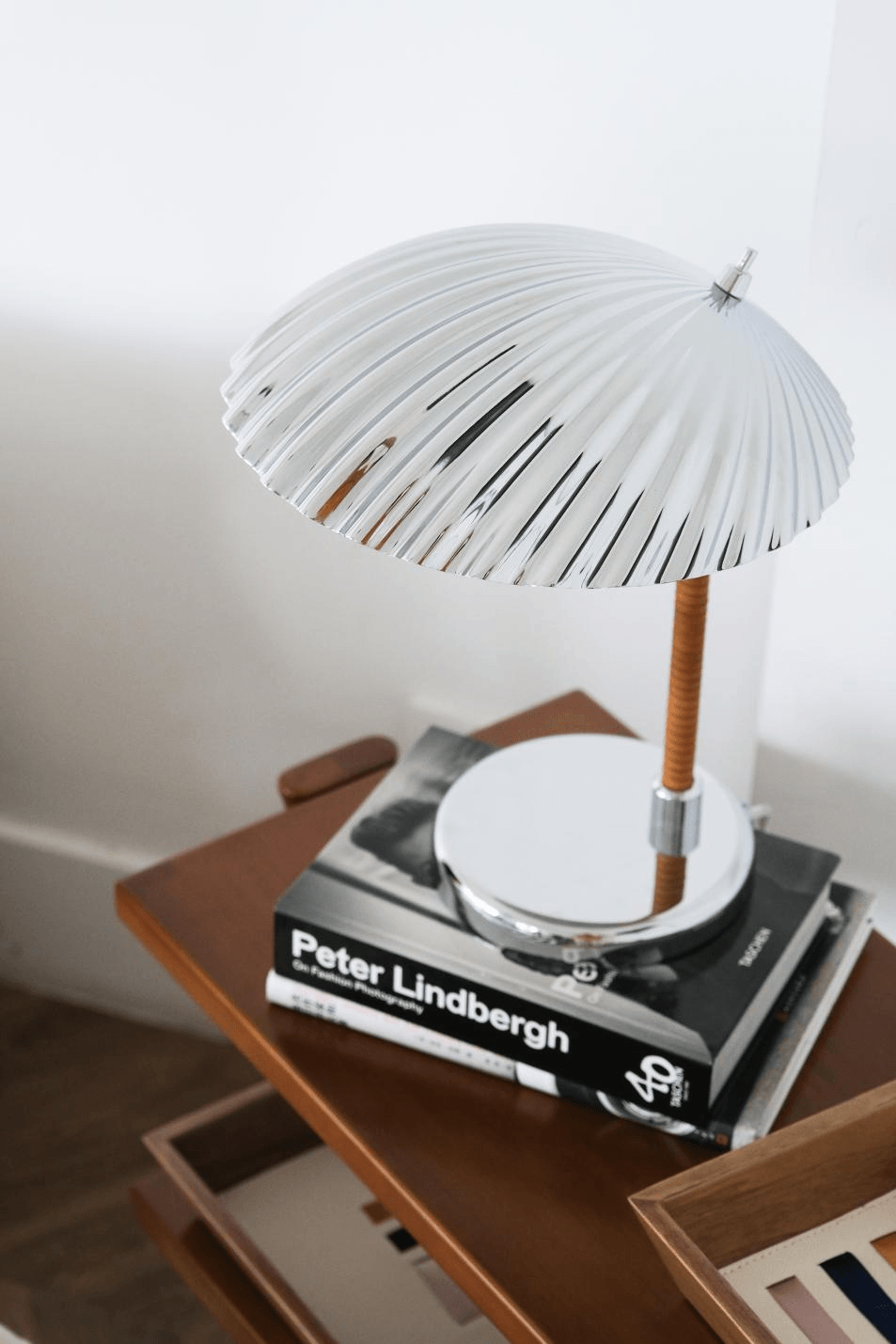 Zorare Brass Glam Table Lamp-Neutral Decor