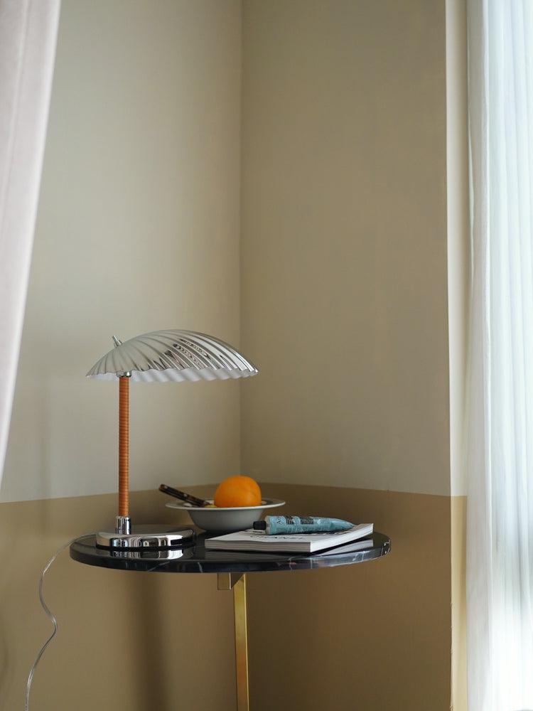 Zorare Brass Glam Table Lamp-Neutral Decor